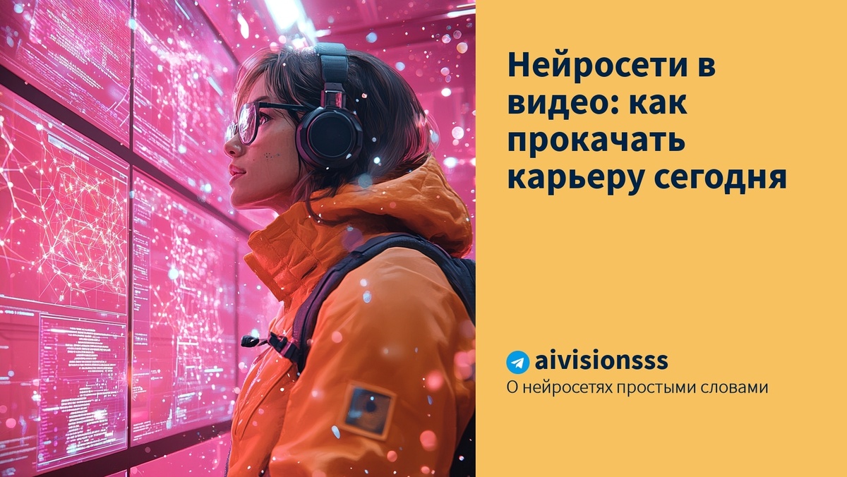    Нейросети в видео: как прокачать карьеру сегодня aivisions