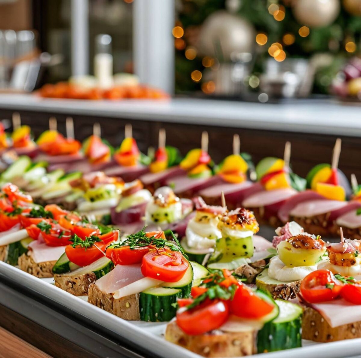 канапе для праздничного стола / коллаж Другая Кухня