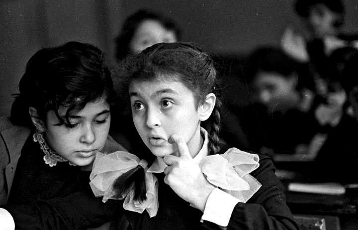 В школе Ирма была примерной ученицей. Фото из открытых источников.