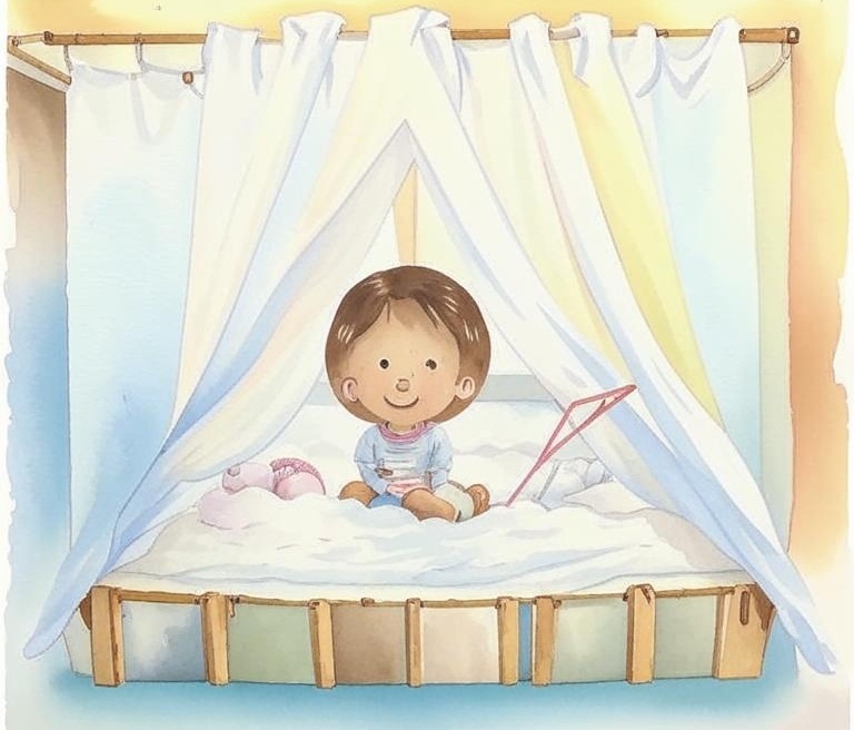 Домик из простыней