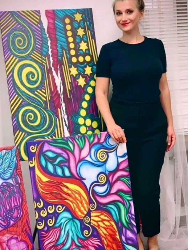 Юлия словно новогодняя фея