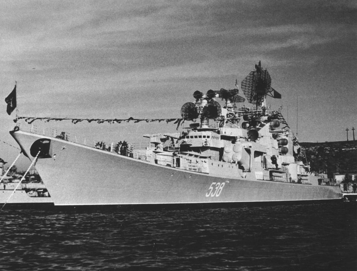 1969, 19 декабря: На заводе им. 61 коммунара в Николаеве спущен на воду большой противолодочный корабль «Николаев»