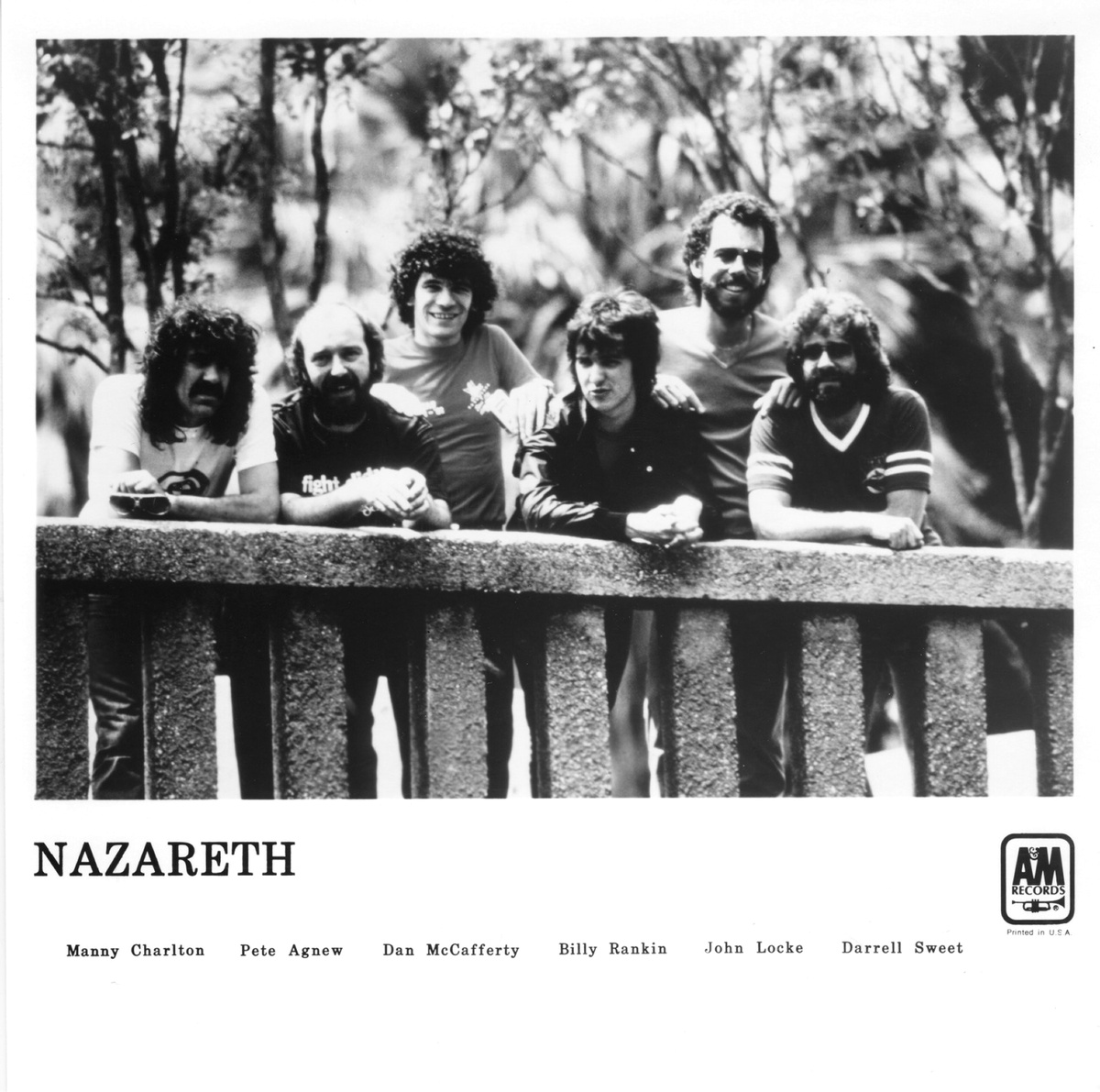 Секстет Nazareth. 1981 год.