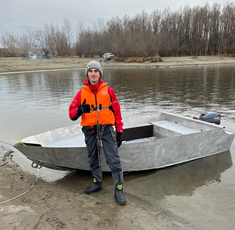 Фото с промежуточных ходовых испытаний лодки.