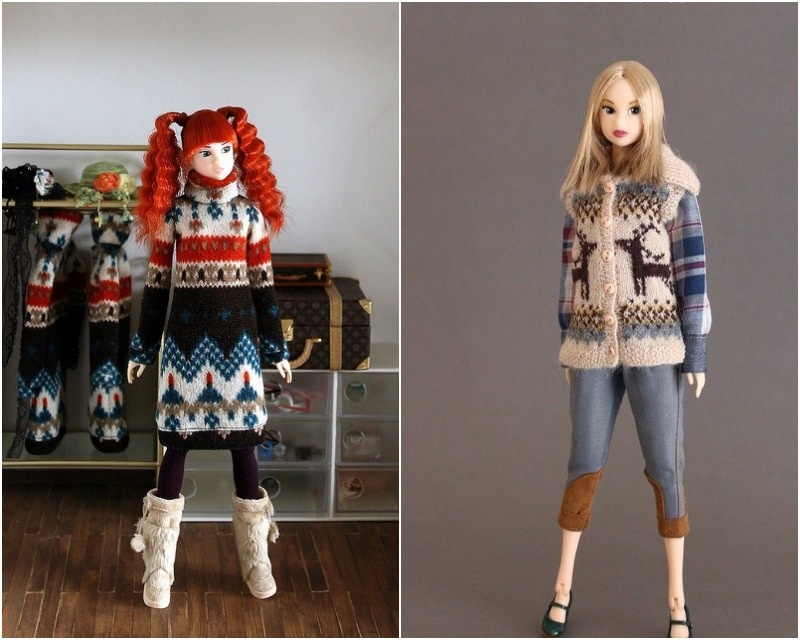 2. Уютные японские fashion куклы Momoko.