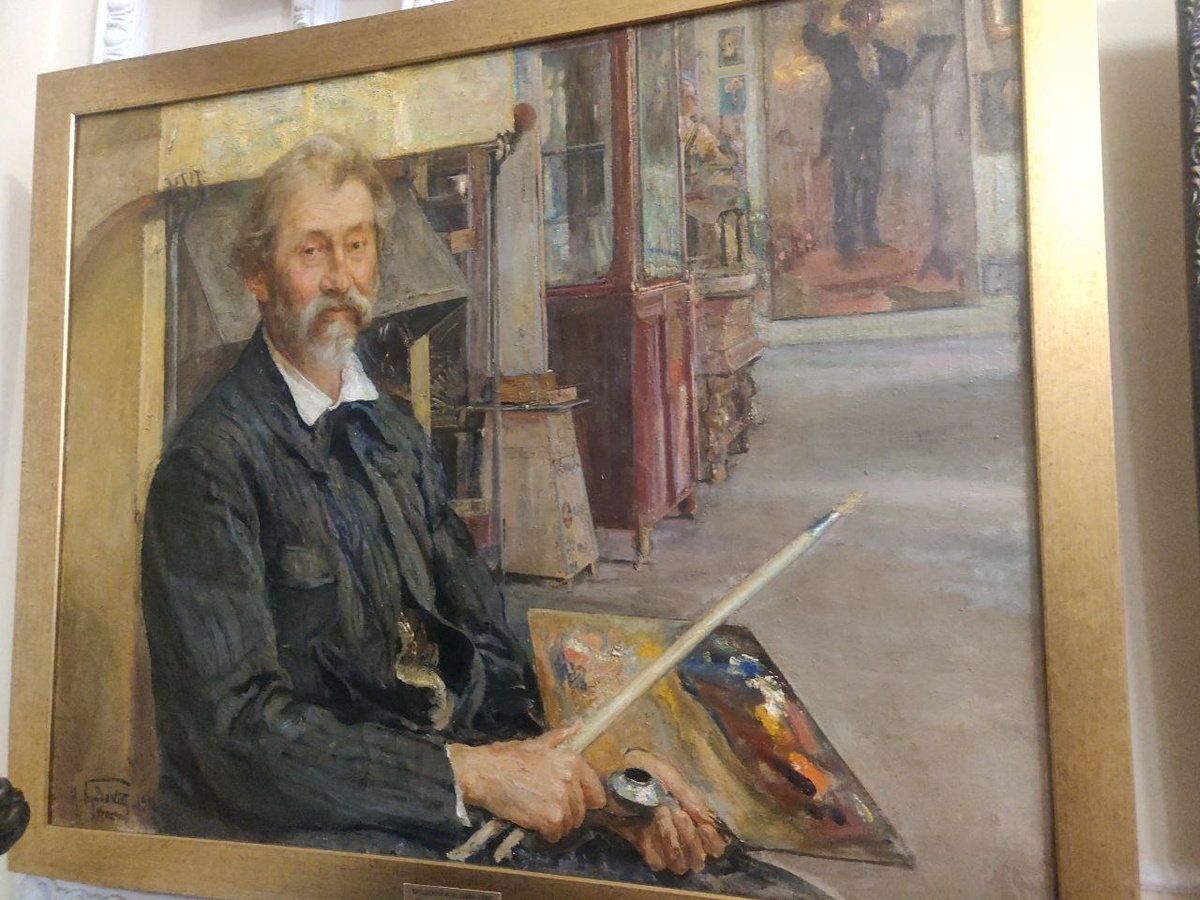 Экспонат из музея - квартиры И.И.Бродского. Фото автора