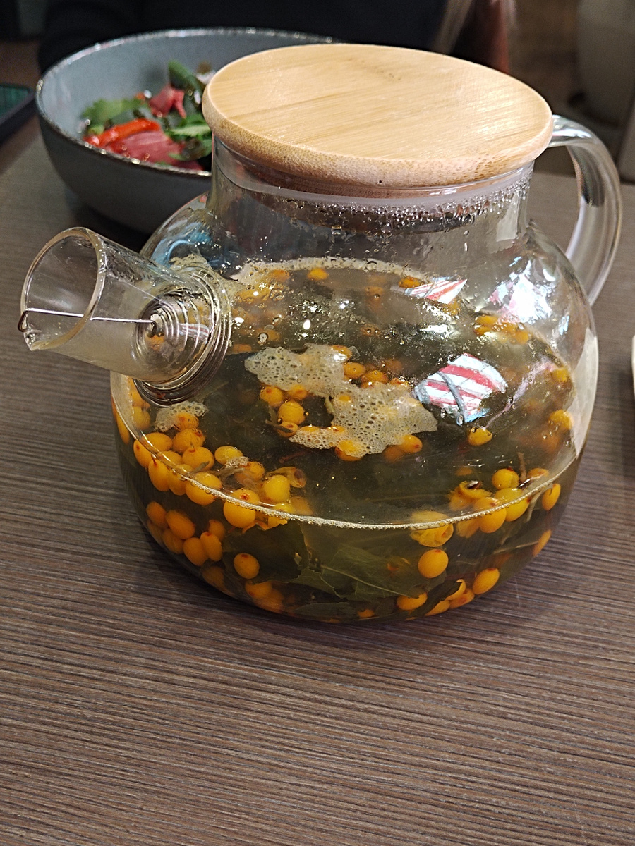 Облепиховый чай.