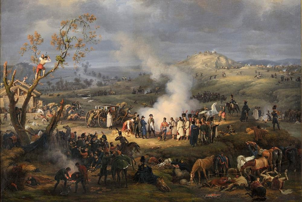 «Битва при Аустерлице» Луи Франсуа Лежен