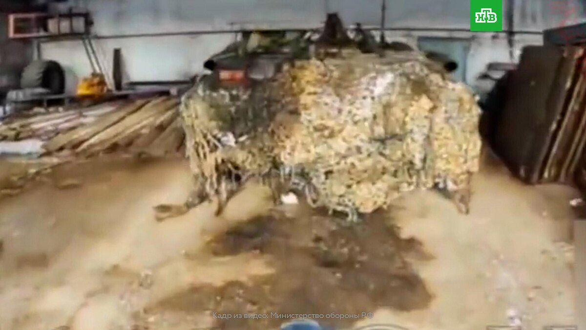    ВС РФ уничтожили спрятанный в ангаре в ДНР бронетранспортер ВСУ