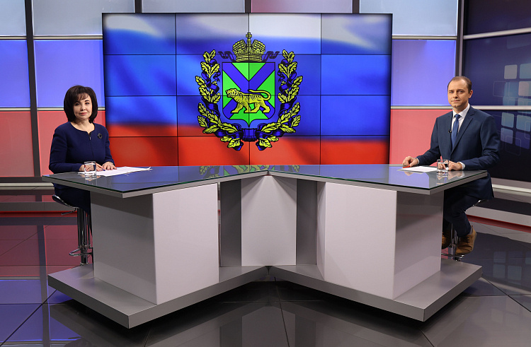 О старте реконструкции рассказала первый вице-губернатор Приморского края Вера Щербина / Фото: Иван Дякин — правительство Приморского края