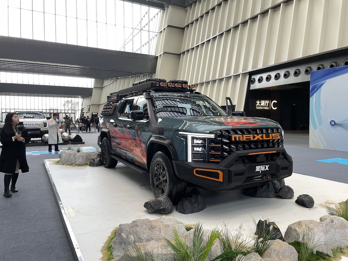 Внедорожная версия SAIC Maxus Interstellar X с максимальным количеством дополнительных опций