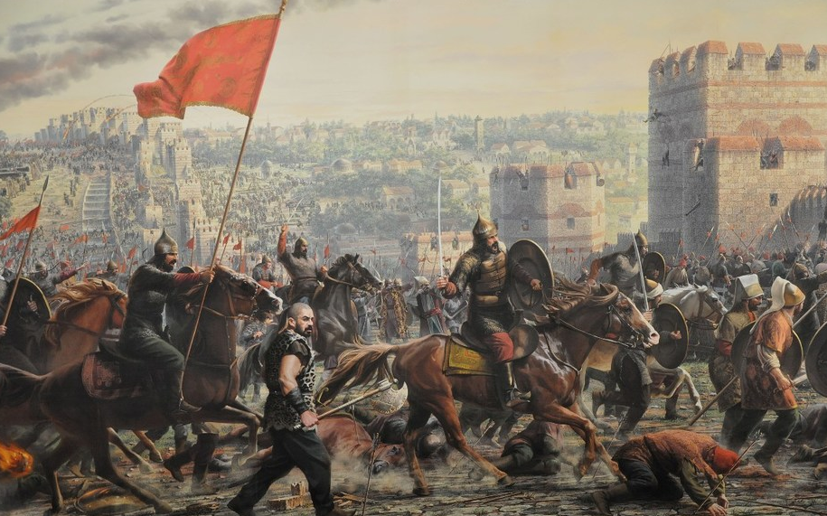 Красный флаг тоже пришёл к нам с востока