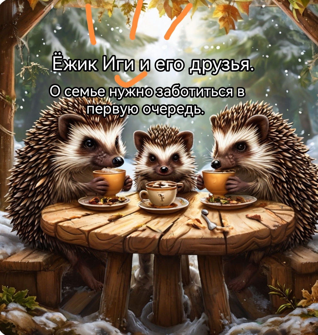 Изображение выполнено в приложении Шедеврум 