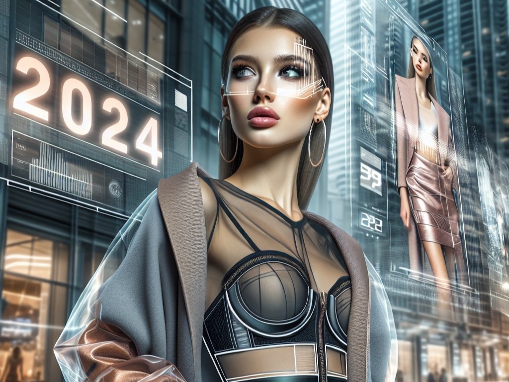 Для обложки статьи я попросила нейросети нарисовать, как выглядела модная женская внешность в 2024 году. Результат, на мой взгляд, отлично отражает действительность