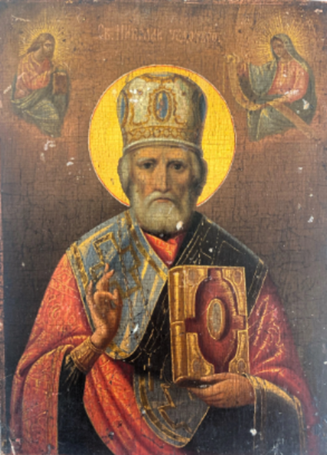 Старинная икона святой Николай Чудотворец зимний 
середина 19 века (из открытых источников интернета)
икона святой Николай Чудотворец зимний (из открытых источников интернета)