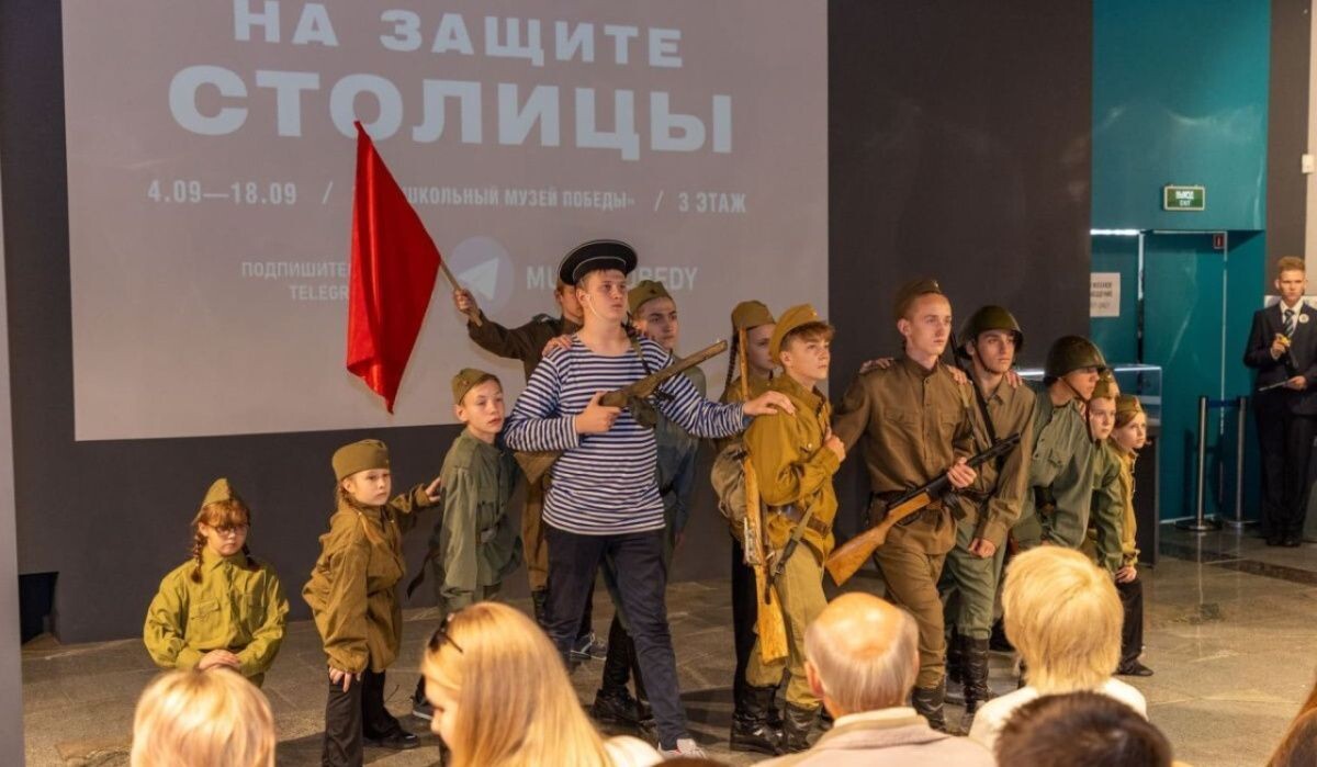     Участники программы «Школьный музей Победы». Источник: victorymuseum.ru Автор фото: Пресс-служба Музея Победы
