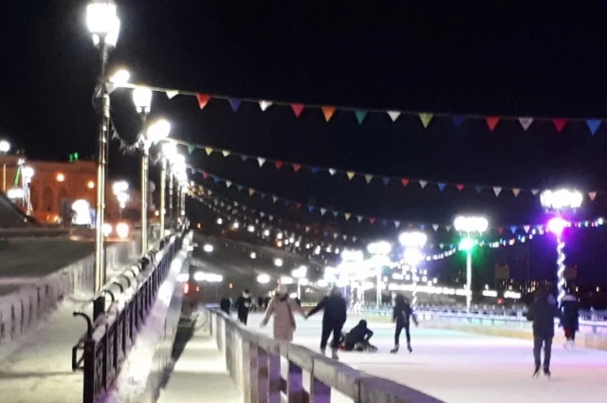   Каток на набережной откроется в Тюмени 21 декабря