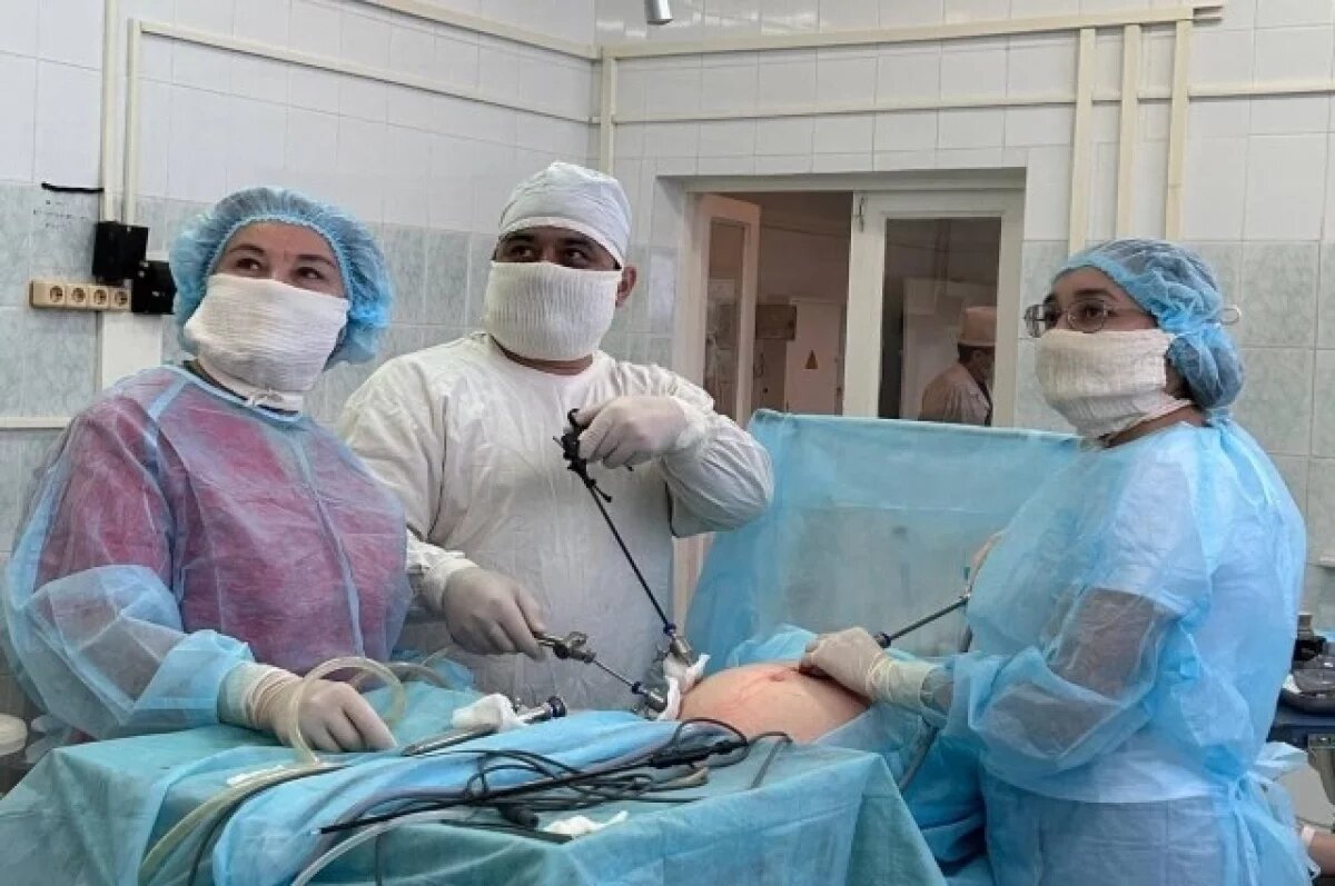    В Башкирии у женщины удалили гигантскую кисту, которую она долго терпела