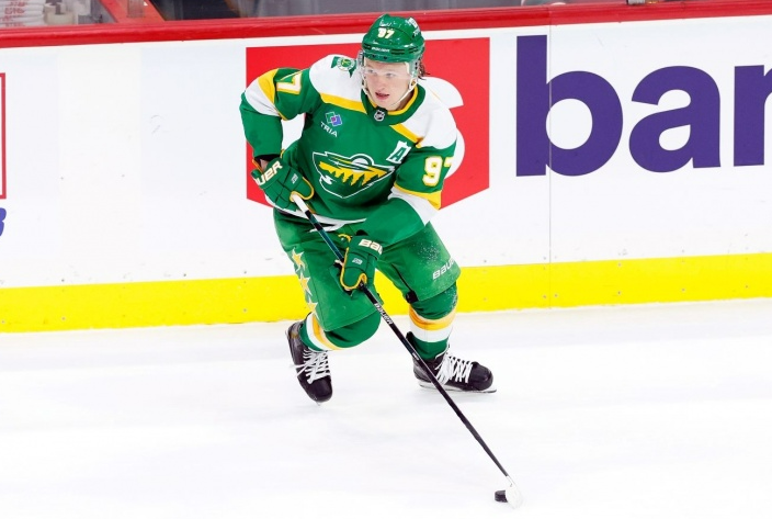 Кирилл Капризов претендует на звание самого результативного игрока НХЛ-2024/25. Фото: НХЛ