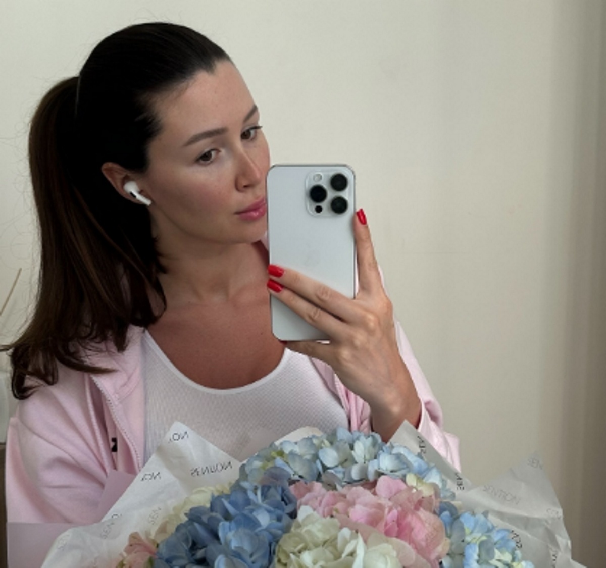 Анна Заворотнюк ждет первенца. Фото: соцсети