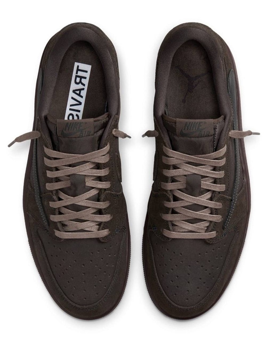Travis Scott x Air Jordan 1 Low OG «Dark Mocha» выходят 21 декабря  
