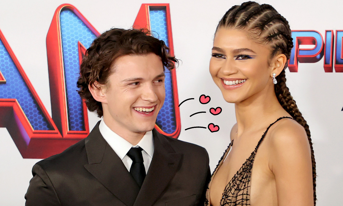 Том Холланд и Зендая на премьере фильма "Человек-паук". Источник: Яндекс. 