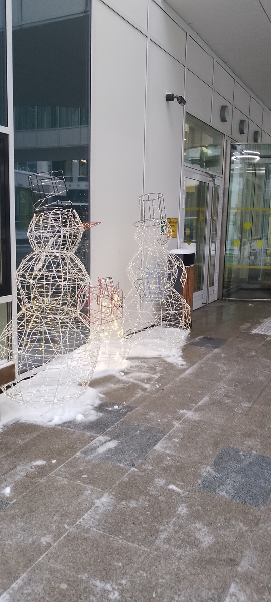 Новогодние снеговики