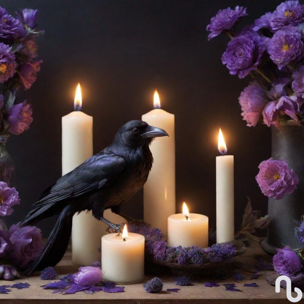 Neuralblender.com. Птица – проводник между мирами. 