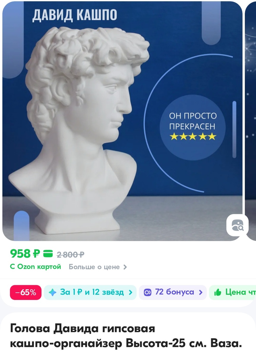 Скриншот из приложения Озон