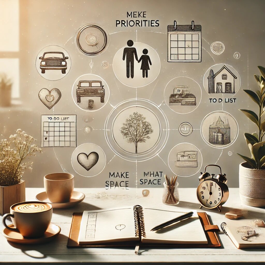 Определите свои приоритеты и освободите место для важного.