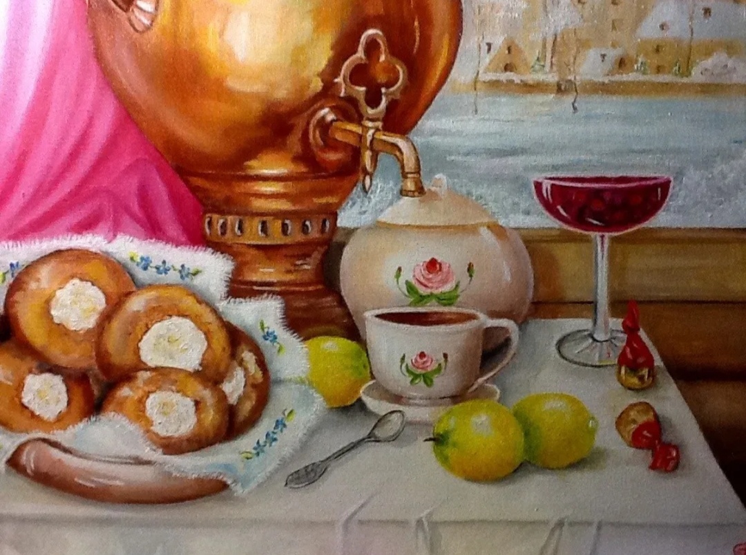 Фрагмент натюрморта. 