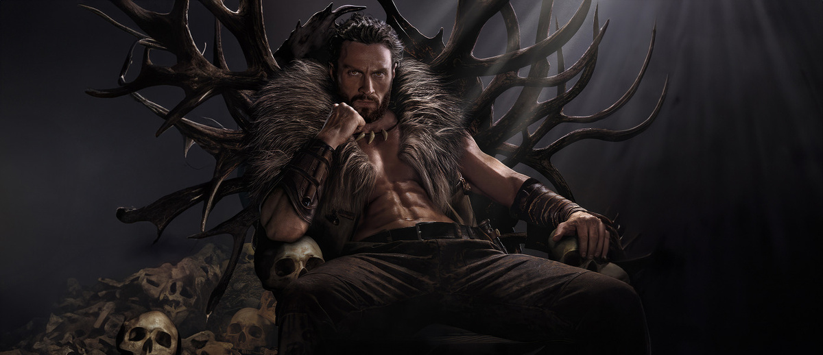 Аарон Тейлор-Джонсон в образе Крейвена-охотника