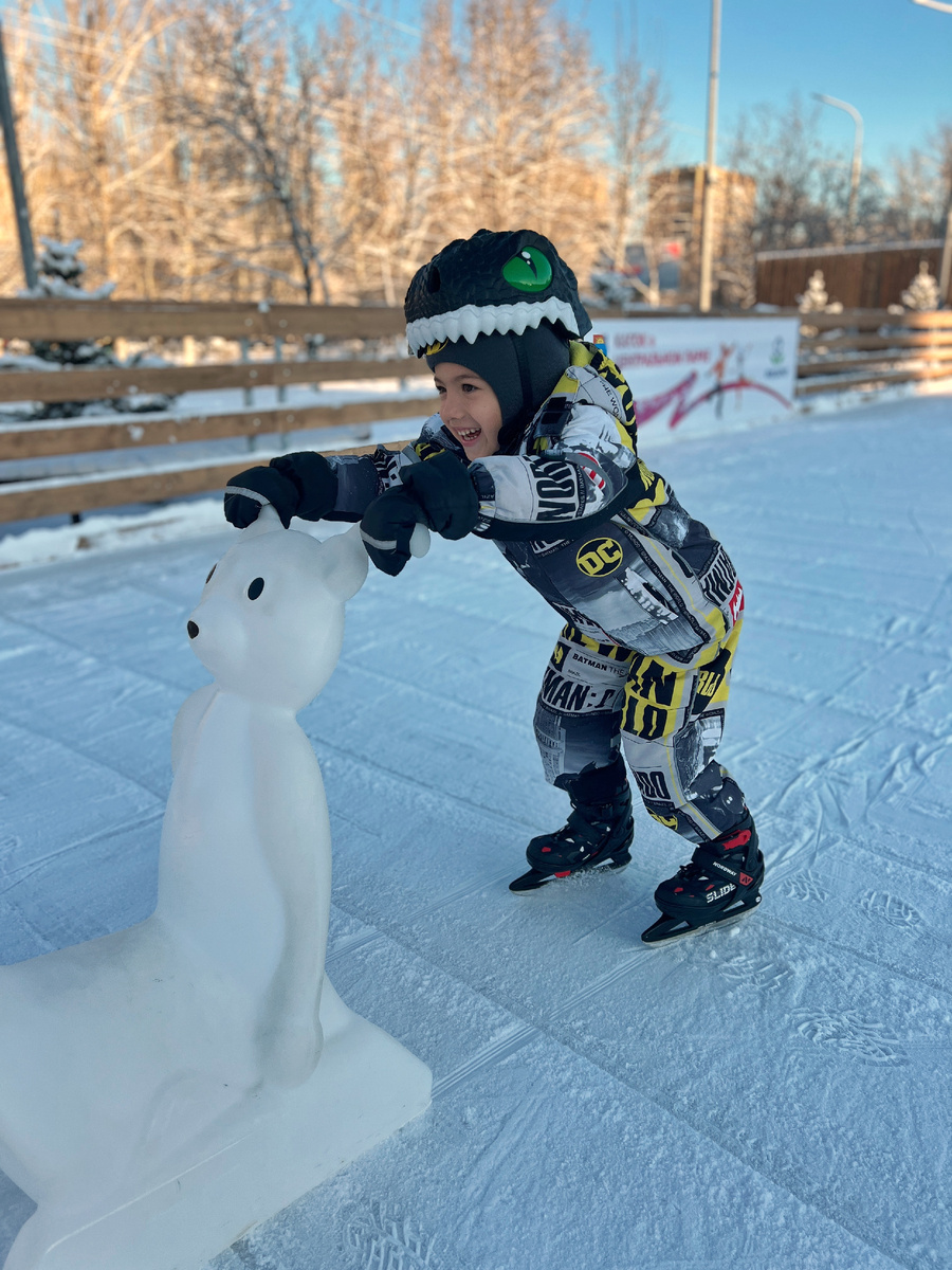 Первые шаги на льду самые сложные