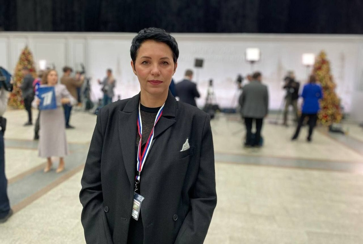  📷    В Москве началась прямая линия и пресс-конференция Президента РФ Владимира Путина Марина Шарт