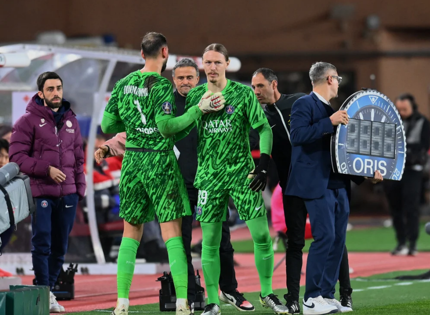 Матвей Сафонов заменил Джанлуиджи Доннарумму в матче с "Монако" - и в целом команду не подвел. Фото: соцсети