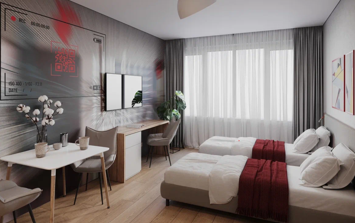 Инвесторам для извлечения прибыли доступны любые варианты юнитов - от стандартных студий до трехкомнатных апартаментов в популярном евроформате