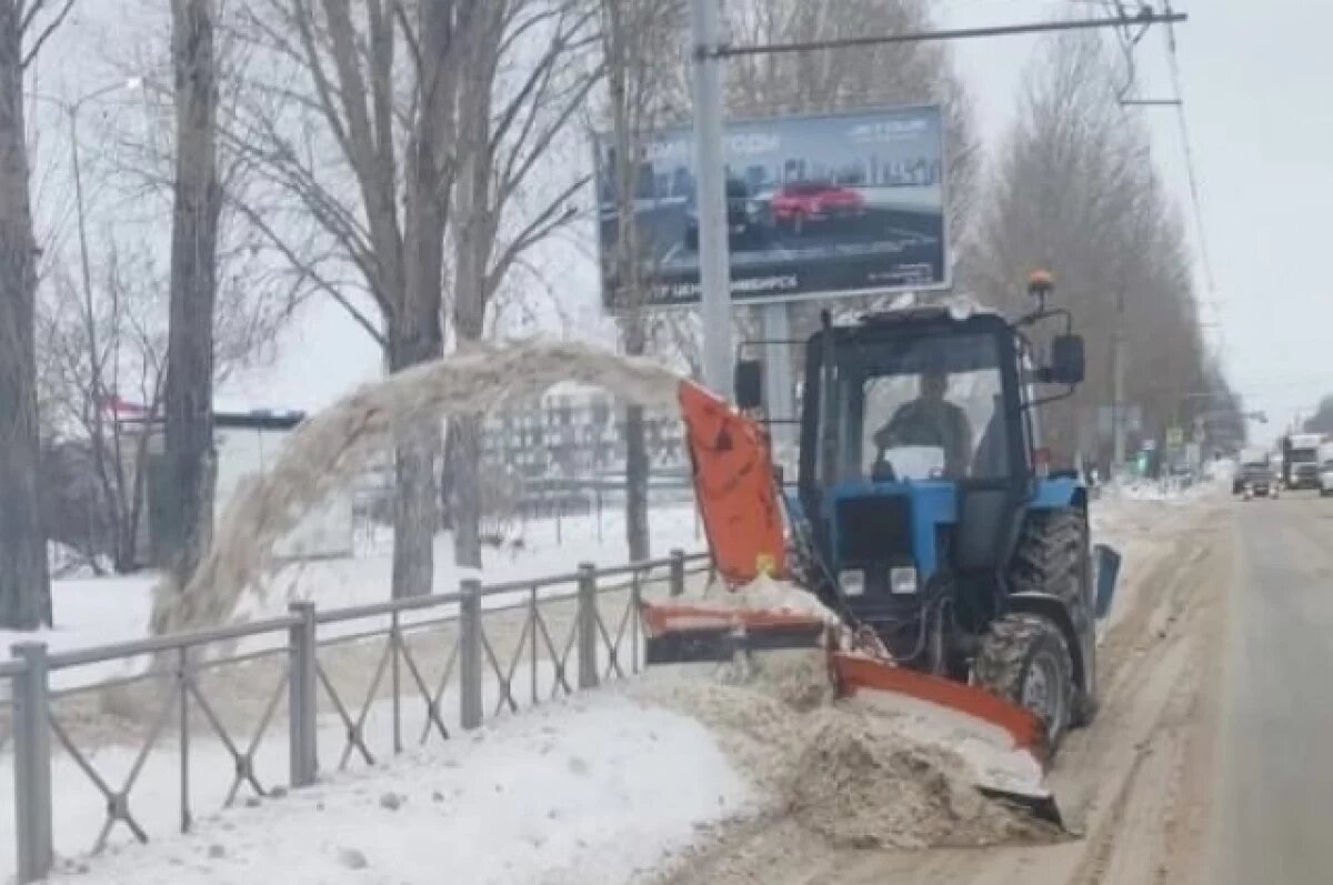    С пяти улиц Ульяновска 19 декабря вывезут снег