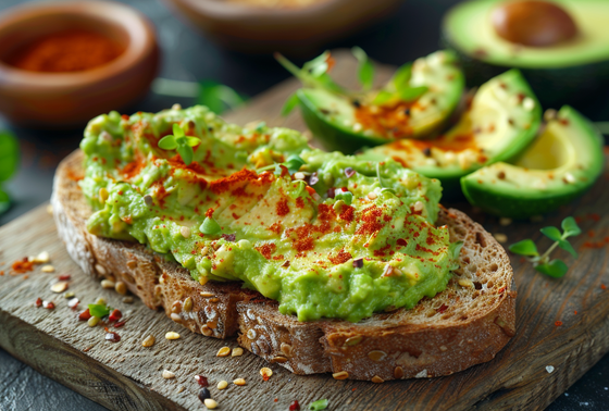    Намазка из авокадо для бутерброда
