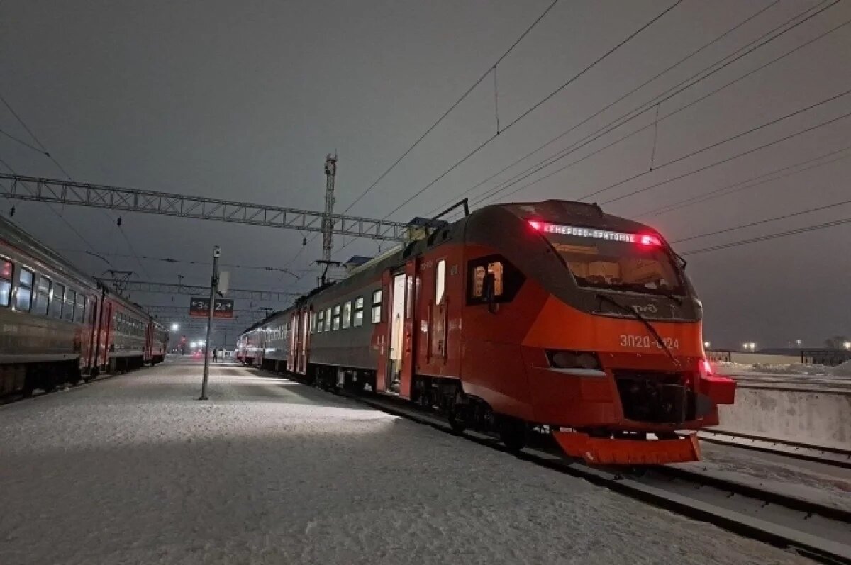   Электричку «Забойщик-Кемерово» продлят в следующем году до Барзаса