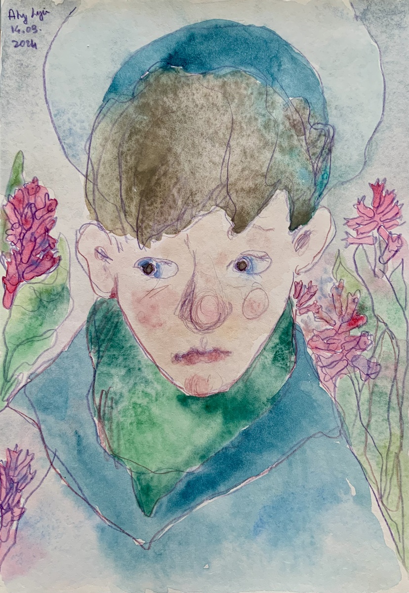 Автопортреты Эли. Листайте карусельку