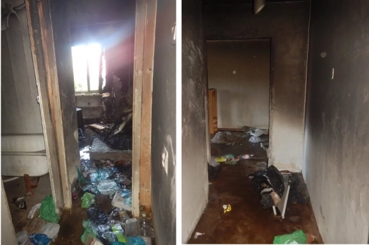    В Самарской области выгнанный матерью непутёвый сын поджог её квартиру