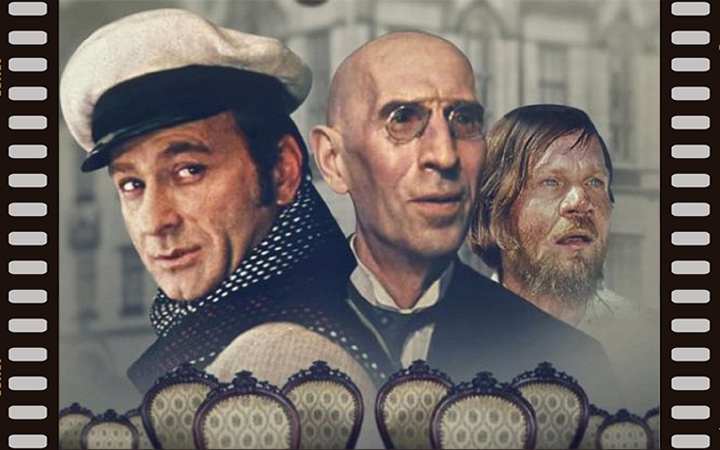 кадр из фильма «Двенадцать стульев» Леонид Гайдай