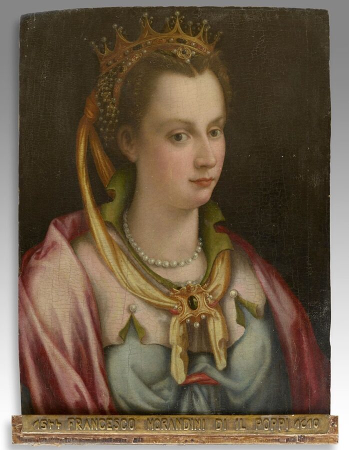 Франческо Морандини, прозванный Поппи «Женский портрет», 1570-е © Государственный Эрмитаж