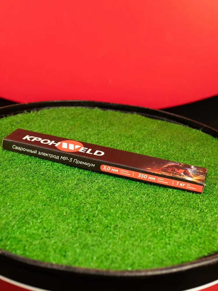 Электроды сварочные, КРОНWELD, МР-3 Премиум d 3,0 мм 1 кг, фото 3