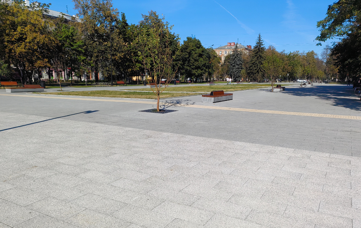 Я даже фотогоафию сделала: тихий, мирный день. 