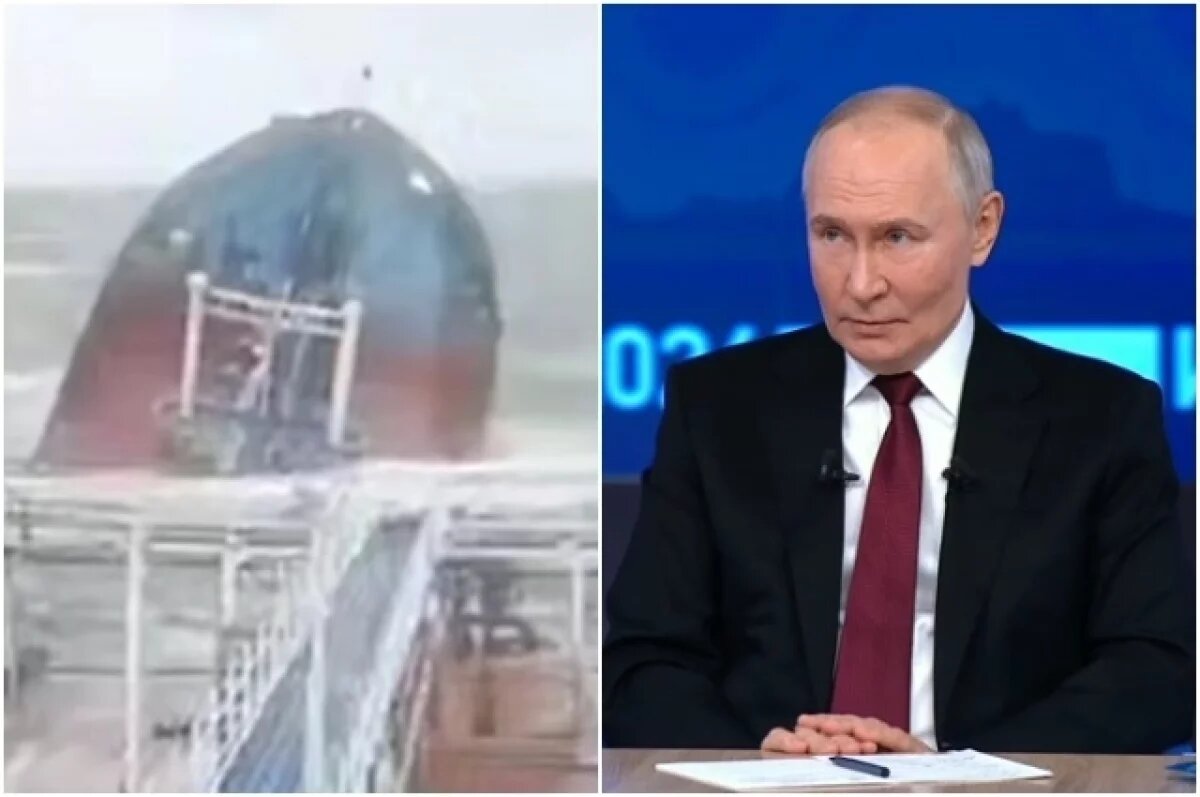    Путин высказался о вине пермяка при крушении танкера в Керченском проливе