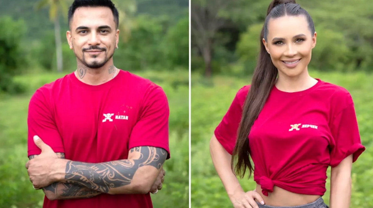 Натан и Лерчек в «Звездах в джунглях». Фото: ТНТ