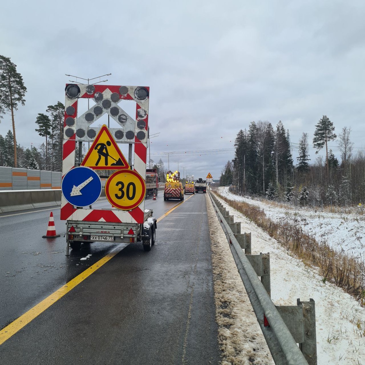 Мобильный комплекс ОБДД и машины прикрытия