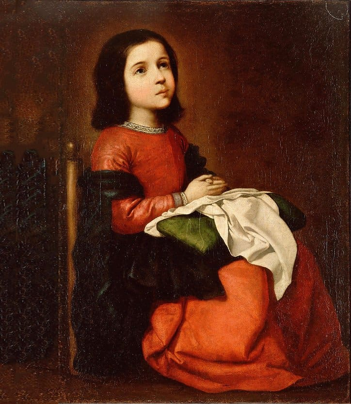 Сурбаран. Отрочество Марии