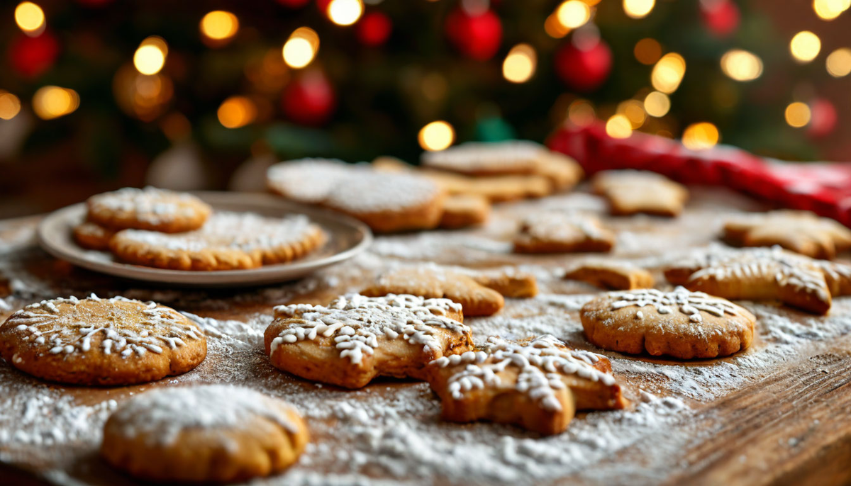 Имбирные пряники на елку